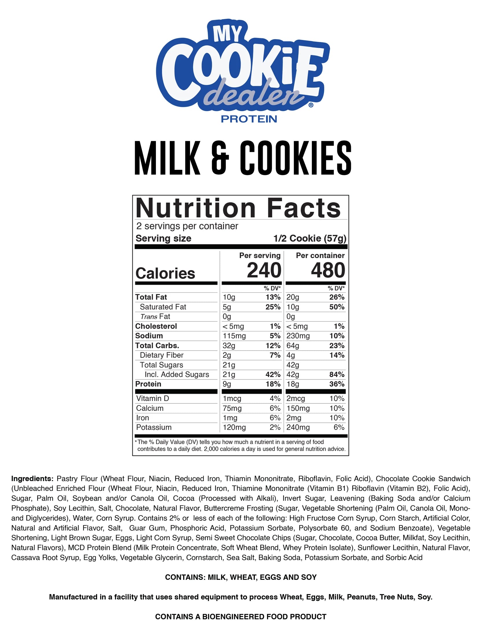 My cookie dealer  protein cookie